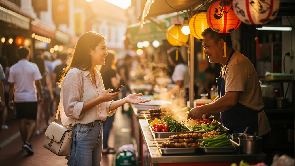 Technology meets tradition in Singapore's tourism landscape.