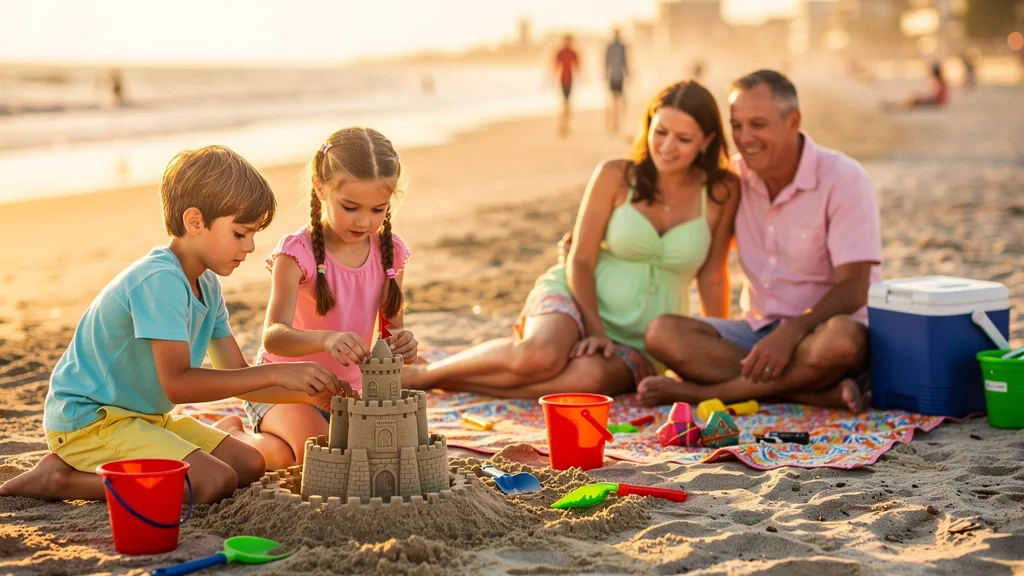 Families are increasingly turning to Airbnb for beach getaways.
