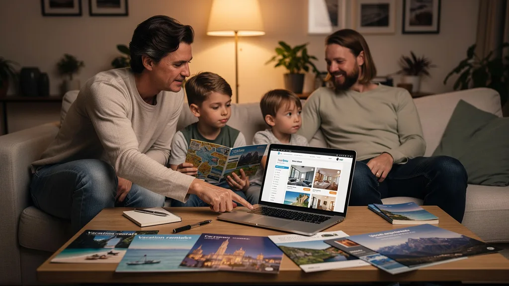 Planning a family vacation with Airbnb's diverse travel offerings.