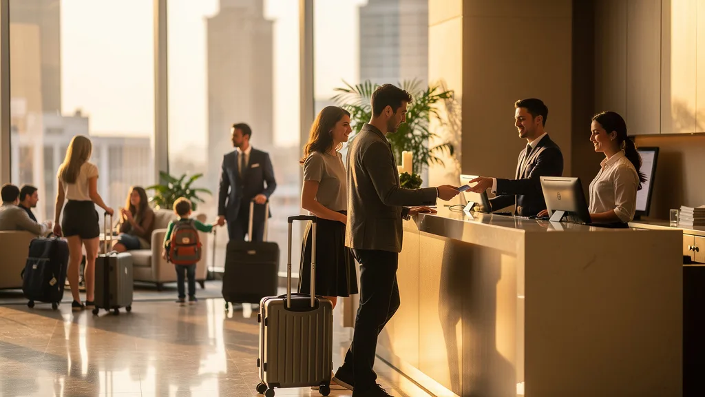 The rise of hotel bookings in Airbnb's strategy.