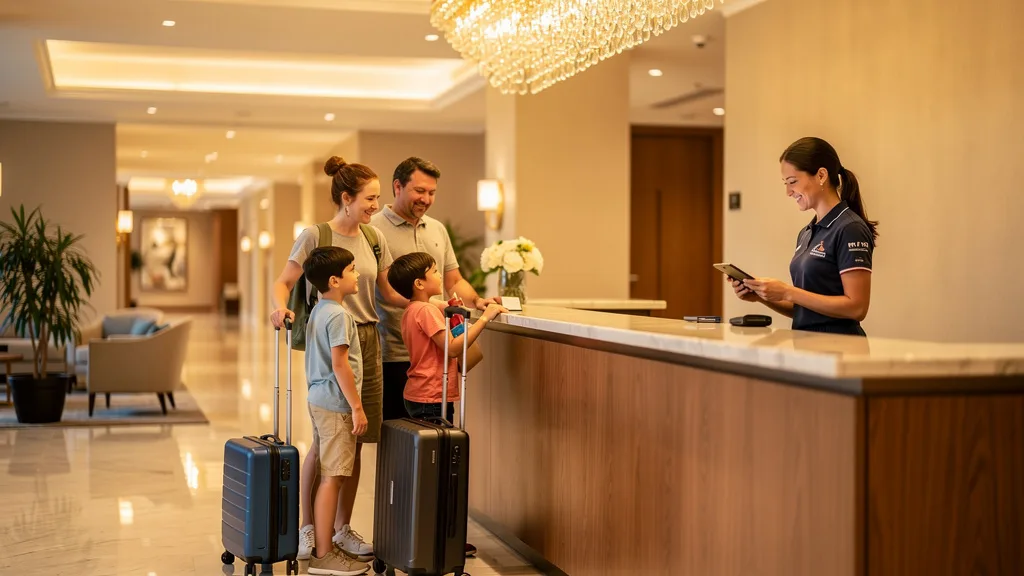 Families are opting for memorable hotel stays.